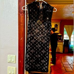 Forever 21 Black Lace Dress